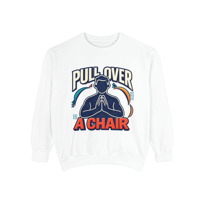Custom Unisex Garment-Dyed Sweatshirt