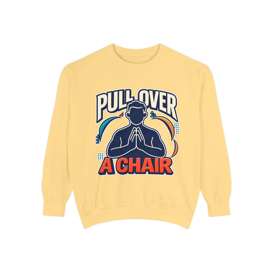Custom Unisex Garment-Dyed Sweatshirt