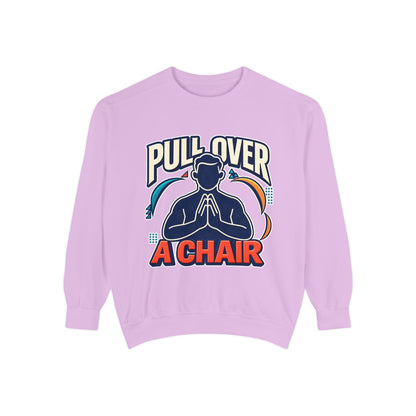 Custom Unisex Garment-Dyed Sweatshirt